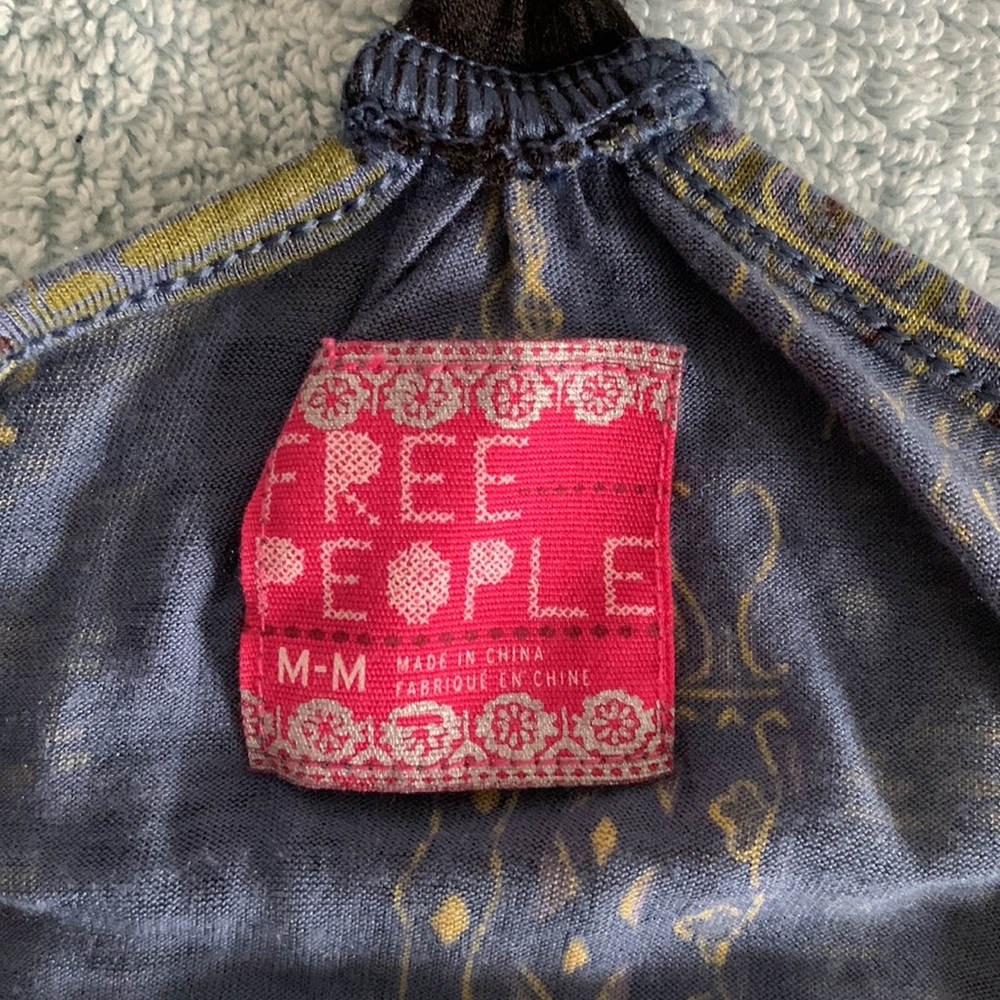 Free People Multicolor Patterned Tank Top - Picture 6 of 7